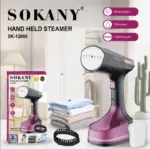 ⁦مكواه بخار ملابس سوكاني هاند1500وات 300مل موديل SK-12008⁩ - الصورة ⁦2⁩